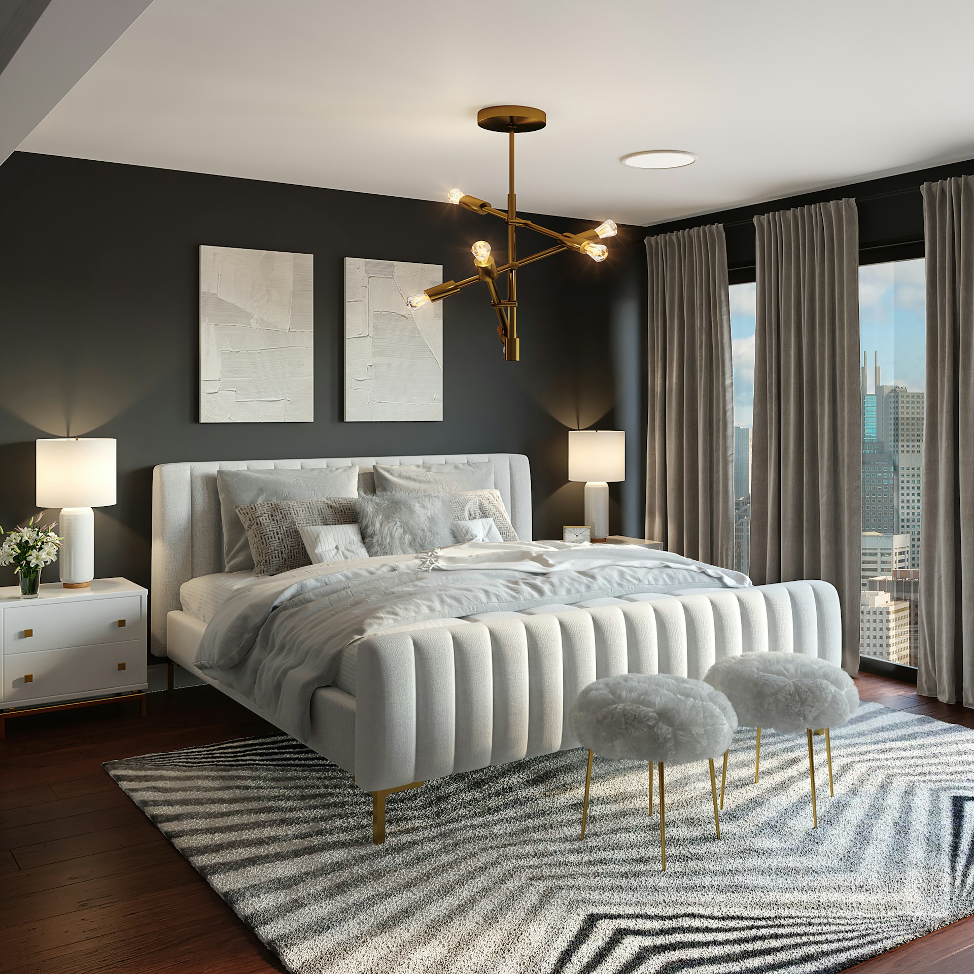 Premium Master Bedroom Interior